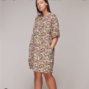 Whistles Jungle Safari Animal Print Tunic Dress